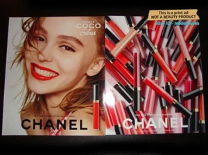 CHANEL Beauty 4-Page Magazine PRINT AD Spring 2017 LILY-ROSE DEPP pretty girl - Picture 1 of 2