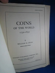 COINS OF THE WORLD 1750-1850 SOFTBOUND BOOK  (wscc6) - Picture 1 of 3