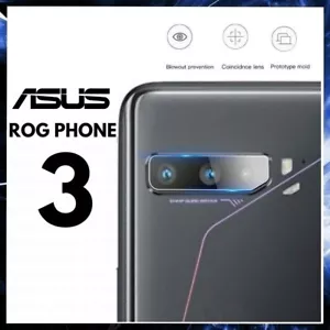 For ASUS ROG PHONE 3 ZS661KS CAMERA LENS PROTECTOR REAR TEMPERED GLASS FILM 9H - Picture 1 of 17