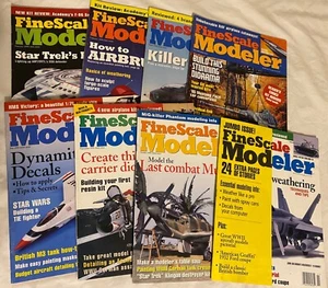 Fine Scale Modeler Magazines Lot Of 8 VTG 1999 Excellent Condition - Picture 1 of 7