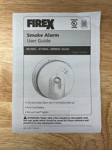 Firex Hardwire  Smoke Alarm Detector with Battery Backup I4618AC - Picture 1 of 2