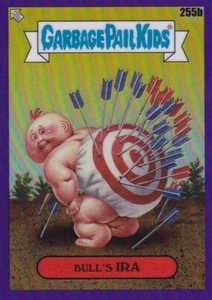 BULL'S IRA TOPPS CHROME GARBAGE PAIL KIDS GPK OS7 PURPLE REFRACTOR #255B 2024 - Bild 1 von 1