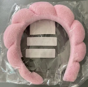 Frauen/Mädchen Puffy Spa Stirnband für Make-up oder Hautpflege perfektes Accessoire - Bild 1 von 2