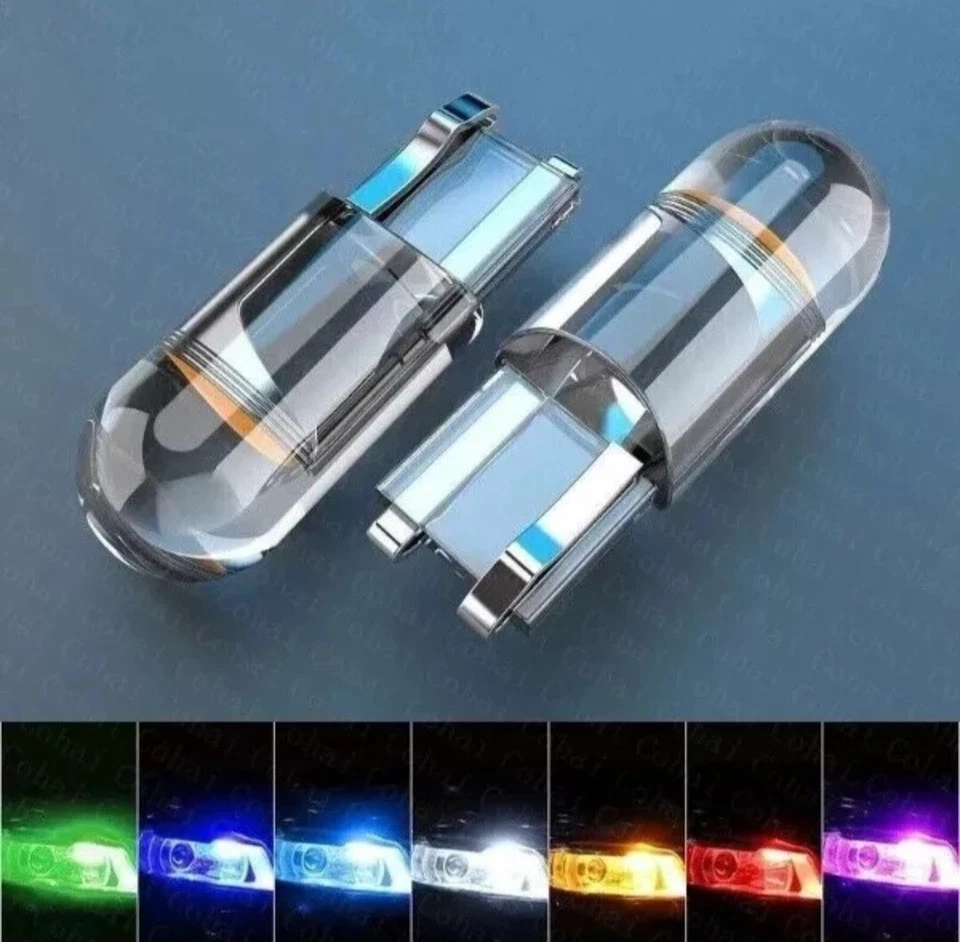 T10 501 LED Car Bulbs 6000K Various Canbus Error Free W5W Side Marker Light - Image 1 of 4