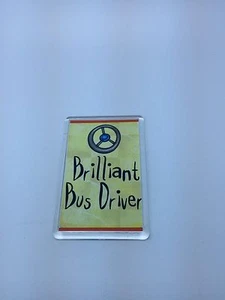 Brillanter Busfahrer Kühlschrankmagnet - Weihnachtsgeschenk Geschenkidee - Bild 1 von 3