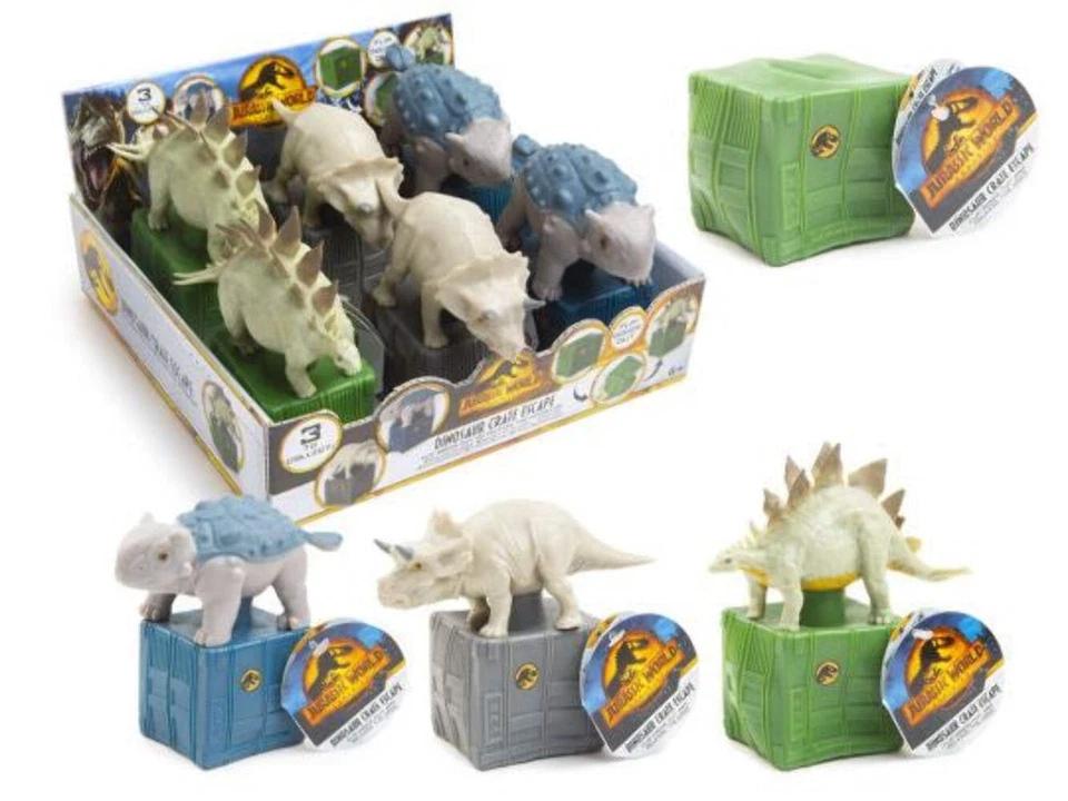 ST ANN'S HOSPICE ONLINE SHOP Jurassic World Dinosaurierkiste Flucht wendbar ausklappbar Dinosaurier