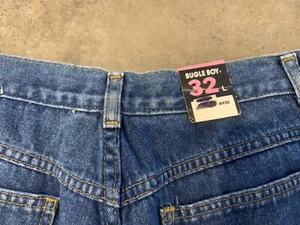 Vtg Bugle Boy Basic Jeans Sz 32L Baggy NOS NWT - Picture 1 of 12