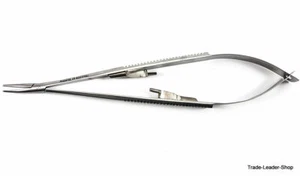 Castroviejo Micro Scissor 14 cm 5.5" straight scissors TC gold suture - Picture 1 of 3