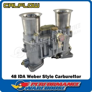48 IDA Weber Style Carburettor with Ram Tubes, 3 Progression Holes - Bild 1 von 12