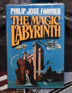 THE MAGIC LABYRINTH by Philip Jose Farmer 1980 1st Edition HB/DJ SIGNED - Imagen 1 de 7