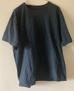 FRUIT OF THE LOOM MEN’S SHORT SLEEVE CREWNECK T-SHIRT BLACK SIZE XL - Picture 1 of 3