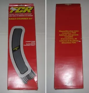 2 COURBES 90° CIRCUIT TCR,3309-2,NEUF,MIB,SLOT-CAR,VINTAGE 80s,AUTORENNBAHN - Photo 1/2
