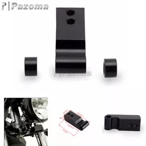 Headlight Mount Extension Block For Harley Softail Standard FXST Street Bob FXBB - Picture 1 of 6
