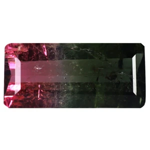 1.46 ct Octagon (11 x 5 mm) Unheated / Untreated Watermelon Tourmaline - Picture 1 of 1