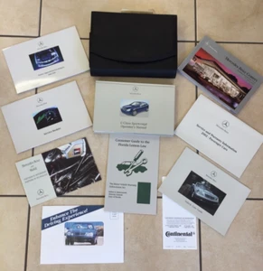 GENUINE 2002 MERCEDES BENZ C230 SPORTCOUPE C-CLASS OWNERS MANUAL USER GUIDE - Bild 1 von 7