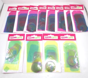 Leisure Arts Memories in the Making Collection - Clear Cuts Tags Shape Set Of 12 - Picture 1 of 9