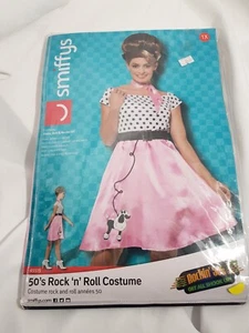New - Womens - Smiffys - 50s Rock n Roll Costume - XL - Picture 1 of 7