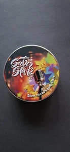 LOUIS ARMSTRONG SILBERADLER .999 MIT DRUSY STONE - Bild 1 von 4