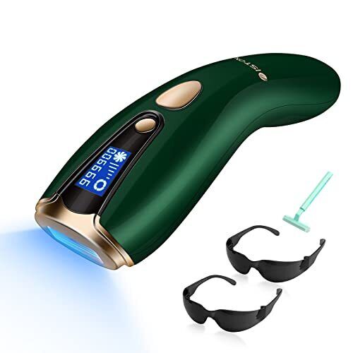 Laser Hair Removal for Women & Men Permanent Painless at-Home Facial IPL Hair...
