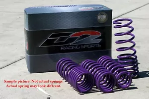Mitsubishi Lancer RS LS ES D-SP-MT-36 D2Racing Lowering Springs Suspension Coil - Bild 1 von 1