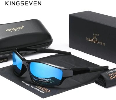 KINGSEVEN 2023 Design Men's Sports Polarized Sunglasses 100% UV400 #2 New - Image 1 of 4