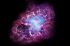 Poster, Many Sizes; Crab Nebula Composite Chandra Hubble Spitzer Space Telescope