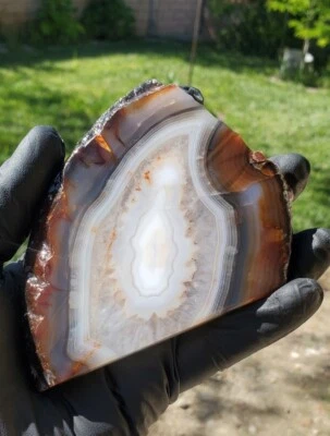 Preciosa losa de ágata Laguna 202 g  Foto 1 de 4