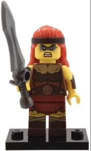 LEGO Minifigure Fierce Barbarian Col25-11 NUOVO - Foto 1 di 1