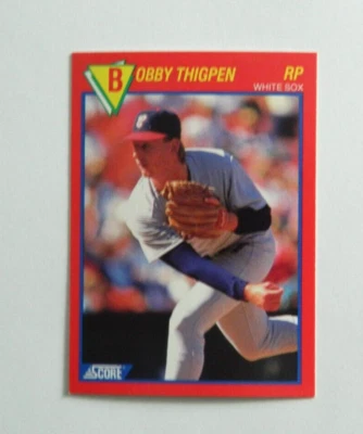1989 SCORE MLB Bobby Thigpen Superstar card#68 - Image 1 of 2