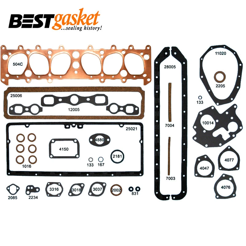 Full Gasket Set FOR Chevrolet Straight 6 Master 207 1935-1936 Foto 1 de 1