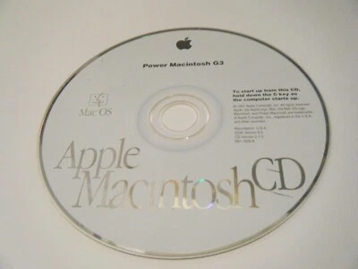 Apple Macintosh CD Power Mac G3 OS. SSW version 8.0. CD 2.1.0. 691-1326-A - Image 1 of 4