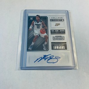 F78958 2018-19 Panini Contenders Draft Picks #114 Vincent Edwards AUTO RC