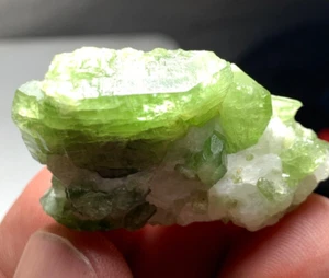 135 carats Natural Green Diopside Crystal Specimen from Afganistan - Picture 1 of 23
