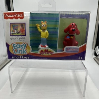 BRAND NEW - FISHER PRICE EASY LINK SMART KEYS CLIFFORD AND ARTHUR  - Image 1 of 4