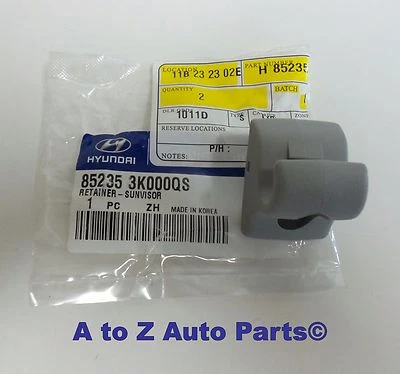 NEW 2006-2008 Hyundai Sonata LH or RH Side GREY SUN VISOR CLIP, OEM  Foto 1 de 4