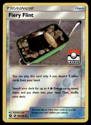 Fiery Flint - 60a/70 (Pokemon League) Rev. Holo League Promo Pokémon TCG - Image 1 of 2