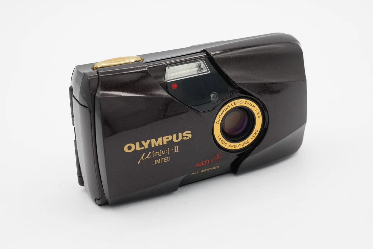 動作確認済】OLYMPUS μ[mju:]-II 115 VF フィルムカメラ 中古】OLYMPUS