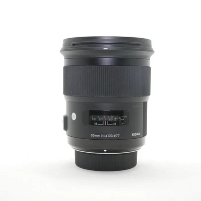 Sigma 50mm F1.4 DG HSM Art Lens - Nikon Fit - Excellent - with Hood - Tested - - Image 1 of 4