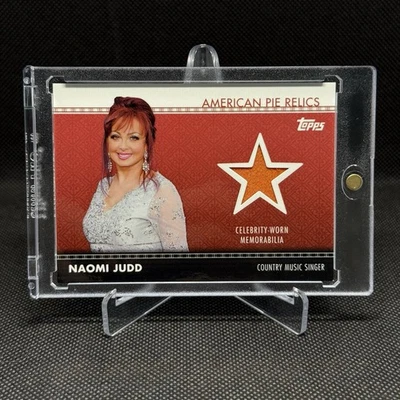 Naomi Judd 2011 Topps American Pie Star Relic Material Worn Singer #APR-23 - Image 1 of 2