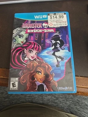 Monster High: New Ghoul in School (Nintendo Wii, 2015) - Tested - Fast Shipping - Image 1 of 3