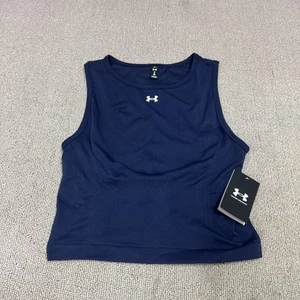 Under Armour Tank Top Blue Sleeveless Women’s Size Small NWT - Picture 1 of 11