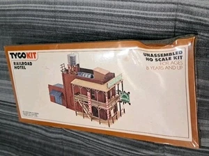 TYCO #7787 Railroad Hotel HO Scale Plastic Model Kit SEALED BRAND NEW - Picture 1 of 2