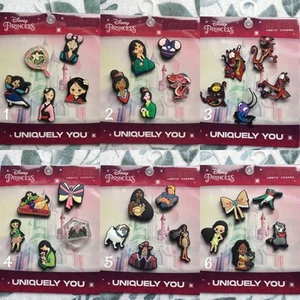 Crocs Handmade jibbitz 5pc Pocahontas Meeko Mulan Mushu shoe charms set - Picture 1 of 28