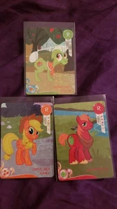 Kayou My little Pony Apple Family SET MLP Art Holo R CCG Set - Foto 1 di 1