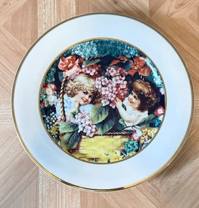 Plato de colección romántico victoriano recuerdos coleccionista decoración de cabaña plato Sakura - Imagen 1 de 5