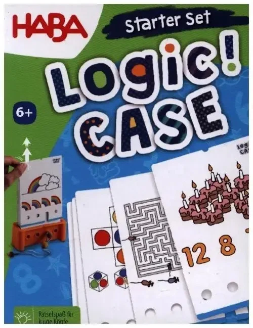 HABA Mitbringspiel Logikspiel Logic CASE Starter Set 6 1306121001
