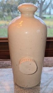 Vtg. Stonewear Bed Pig~ 2 PINTS,   Bed &foot Warmer Flat Sided For Stability  - Picture 1 of 6