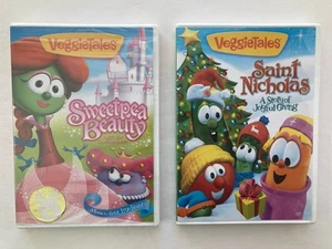 VeggieTales: Sweetpea Beauty (SEALED) and Saint Nicholas Story Joyful Giving DVD - Picture 1 of 10
