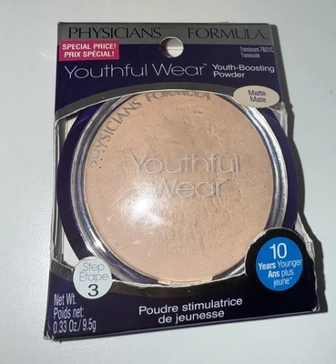 Physicians Formula Youthful Wear  Youth-Boosting Powder 7651C TRANSLUCENT HTF - Image 1 of 2