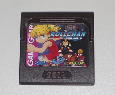 Roll Chan Mini World English Game For Sega Game Gear GG Megaman - Image 1 of 2